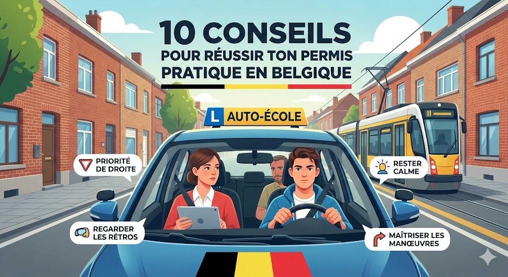 10 Conseils Pour Reussir Ton Permis Pratique en Belgique