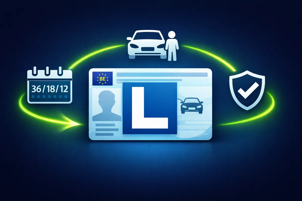 Permis Provisoire België 2026 : M36, M18, M12 — Le Guide Complet