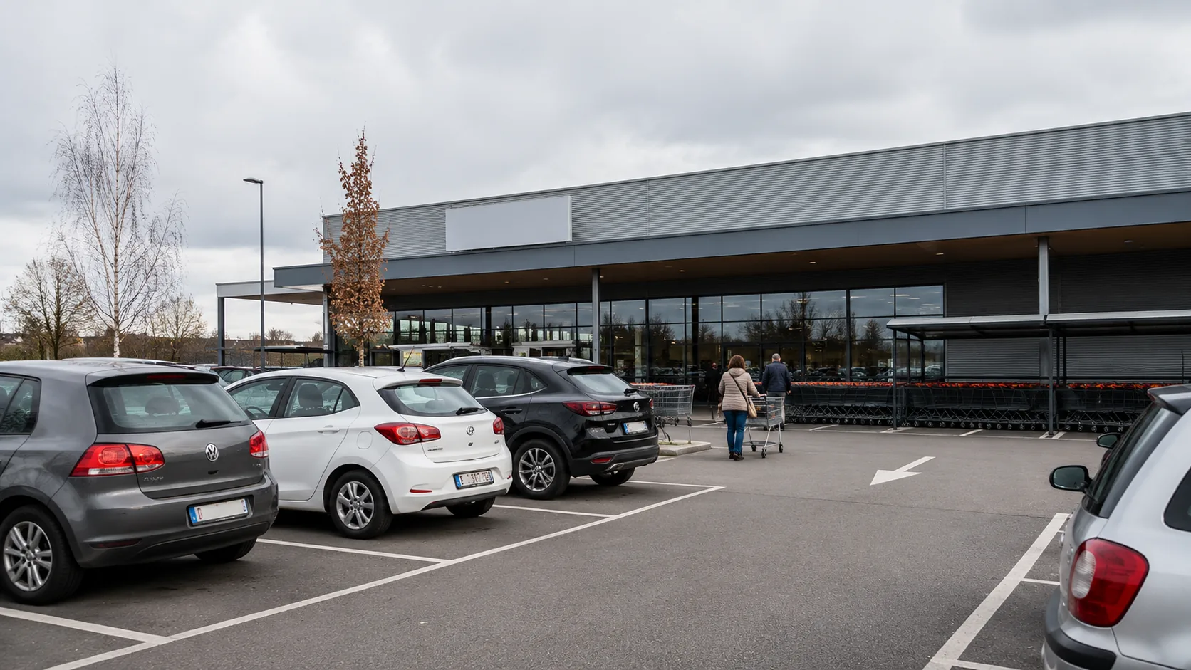Parking ouvert d\