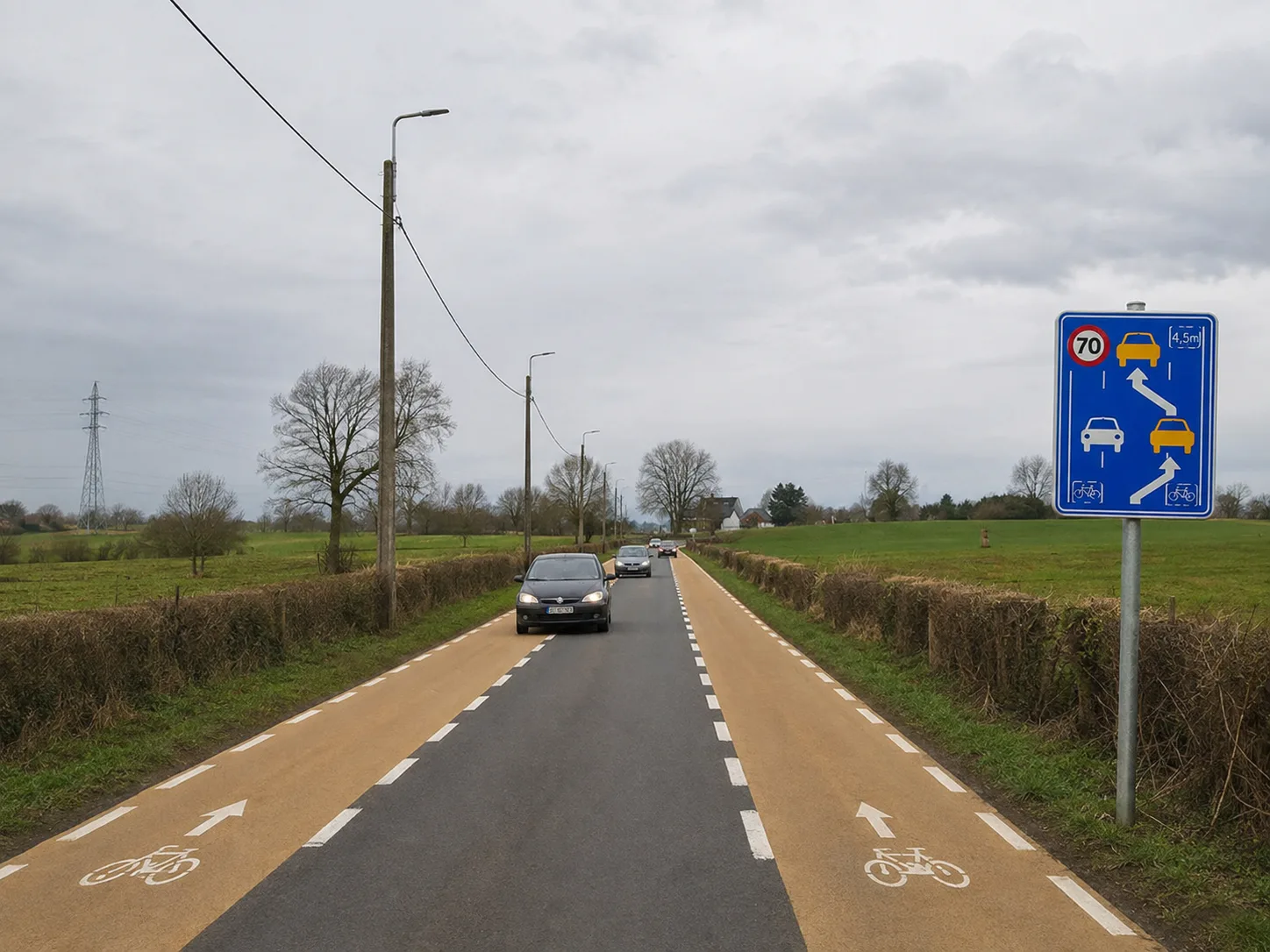 Illustration du code de la route belge