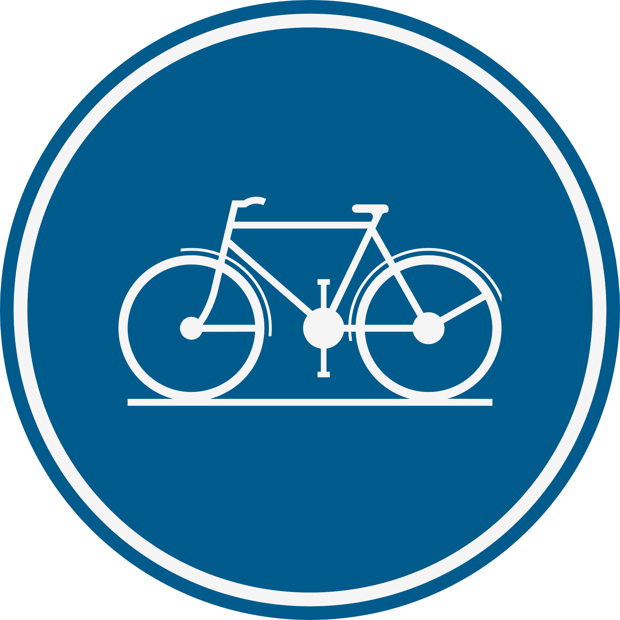 Piste cyclable obligatoire