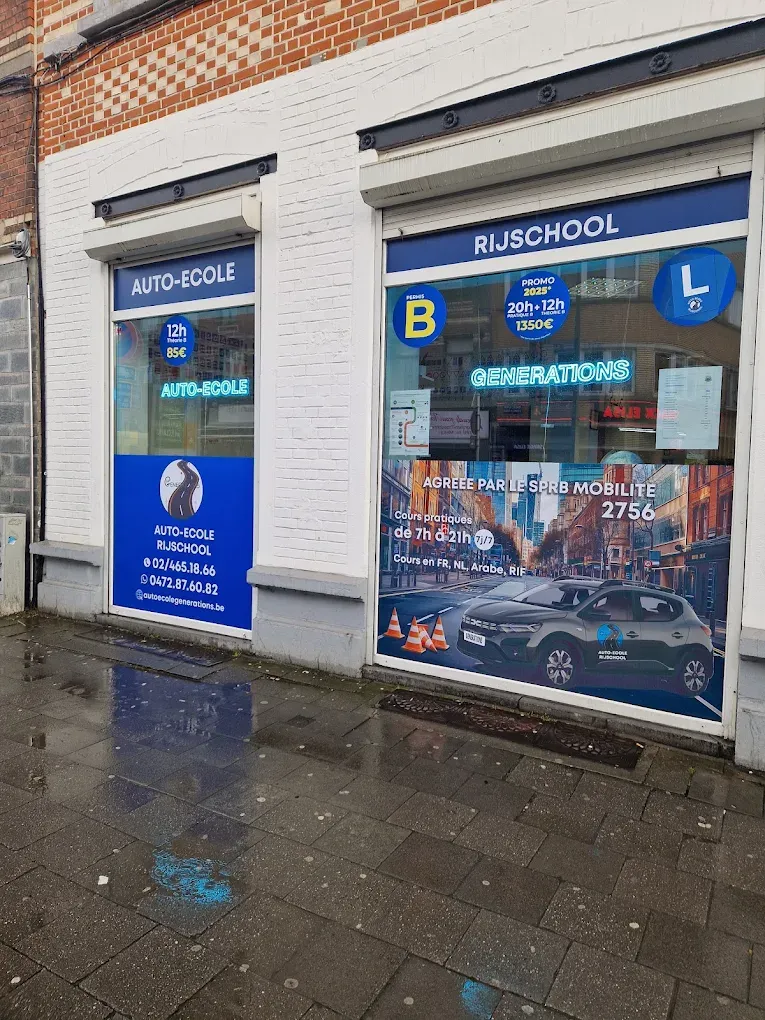 Auto-école Auto-École Générations à Anderlecht