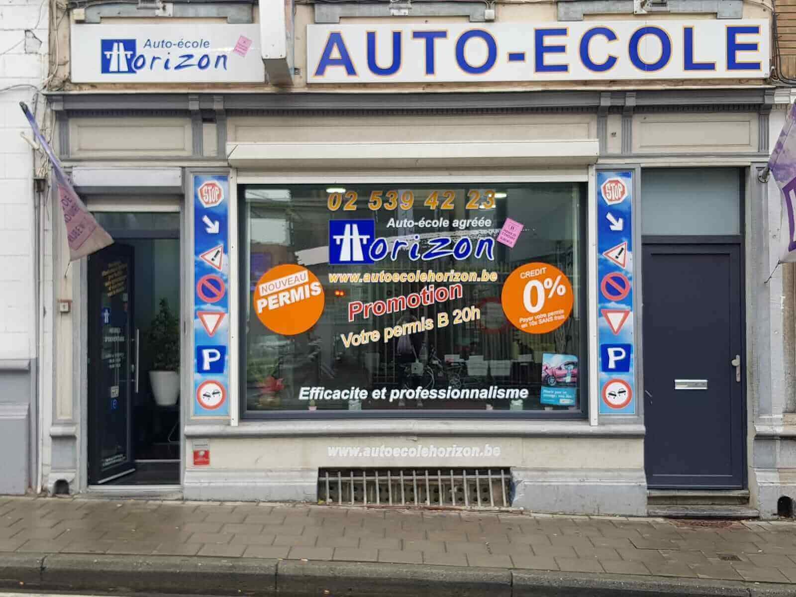 Auto-école Auto-École Horizon — Molenbeek à Molenbeek-Saint-Jean
